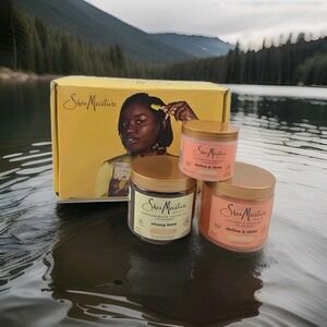 Shea Moisture Jamaican Black Castor Oil/ Coconut & Hibiscus+Flaxseed Styling Gel